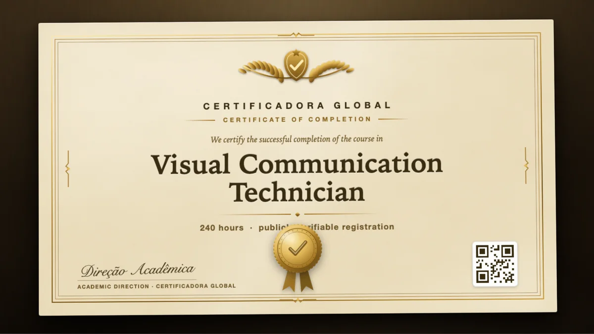 Cover of the Visual Communication Technician course