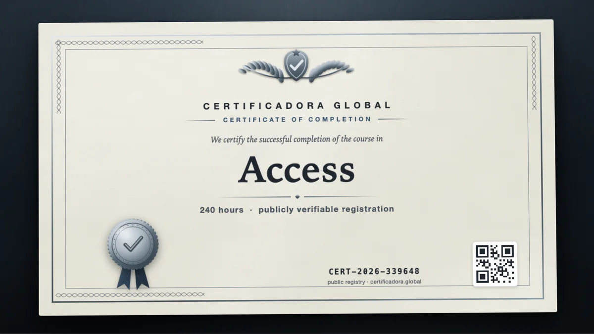 Cover of the Access course