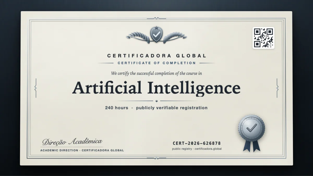 Cover of the Artificial Intelligence course