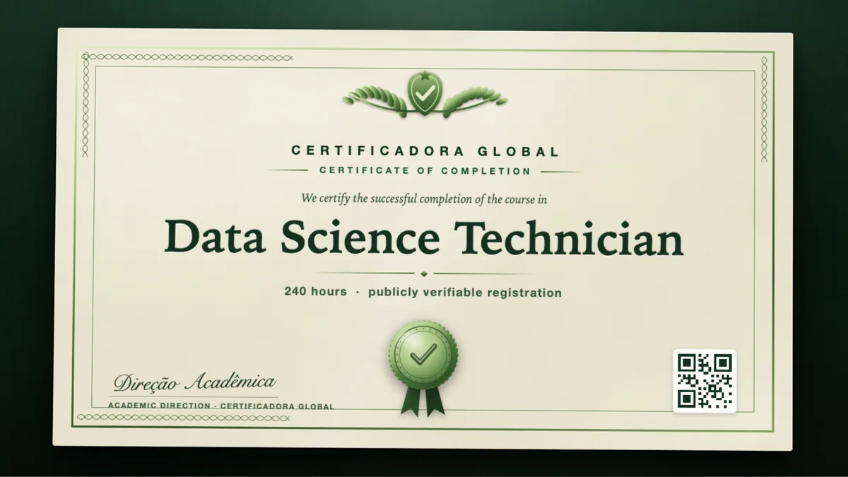 Cover of the Data Science Technician course