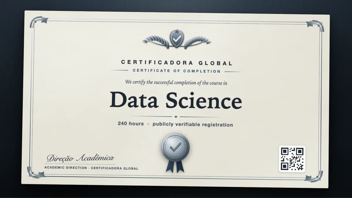 Cover of the Data Science course