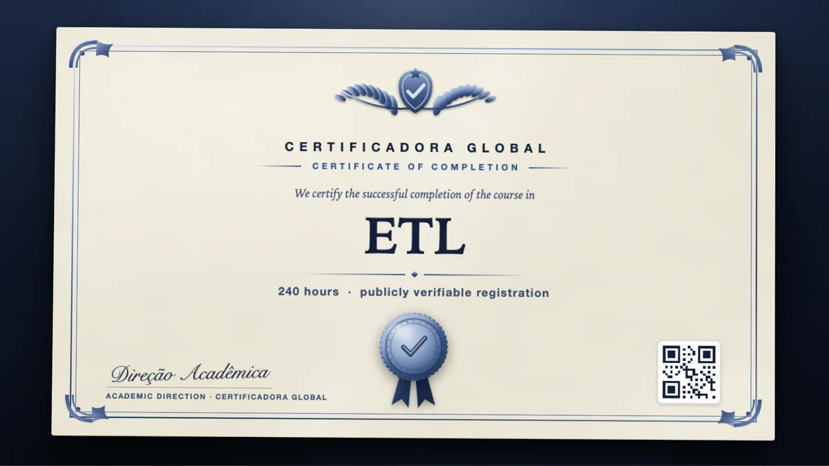 Cover of the ETL course