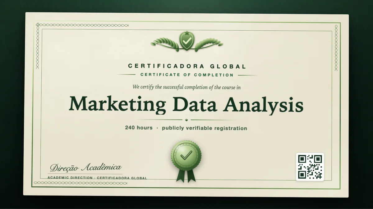Cover of the Marketing Data Analysis course