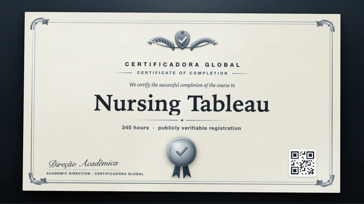 Cover of the Nursing Tableau course