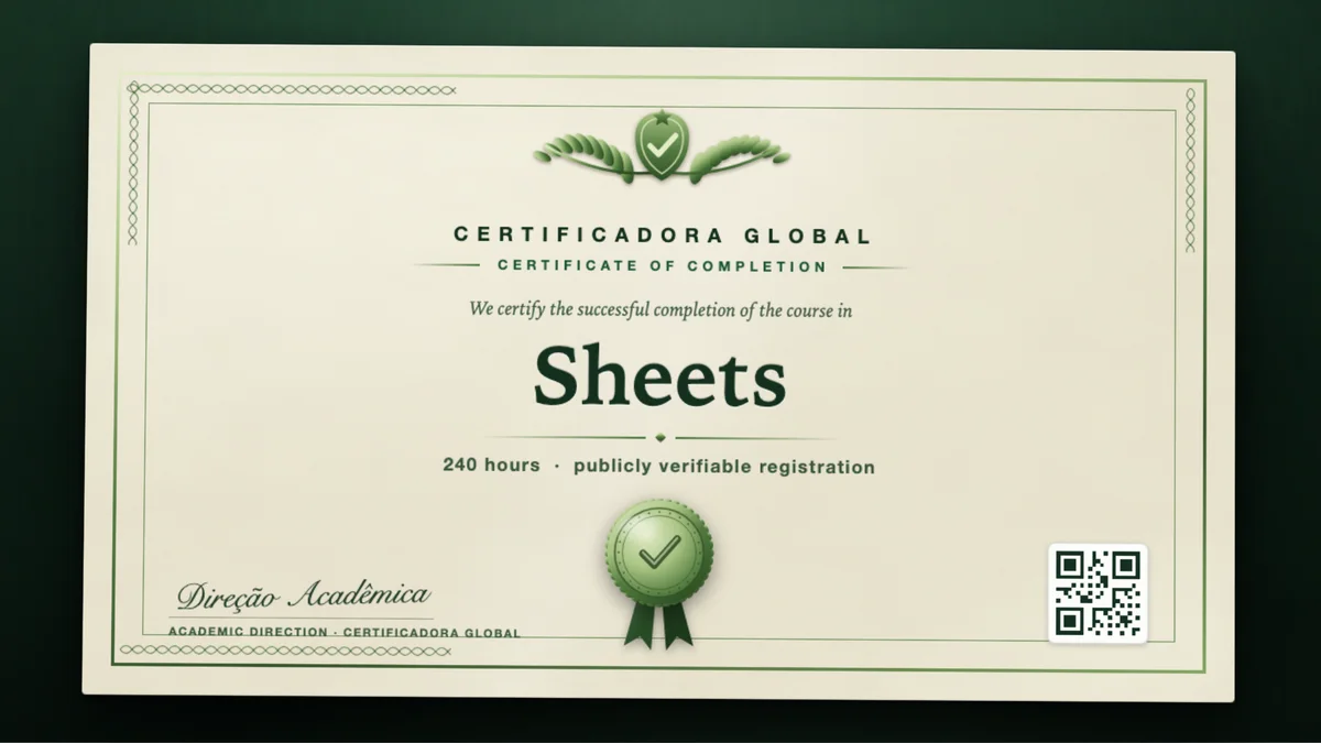 Cover of the Sheets course