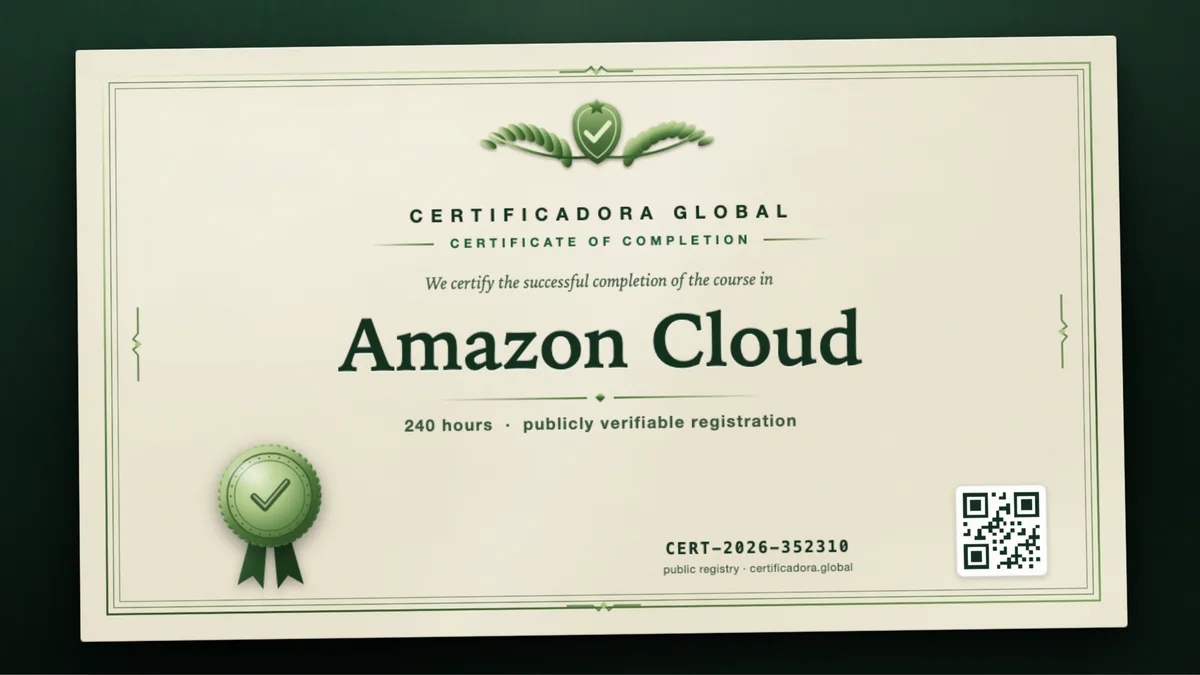 Cover of the Amazon Cloud course