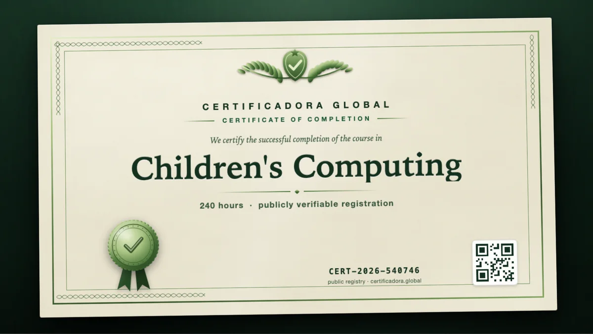 Cover of the Children's Computing course