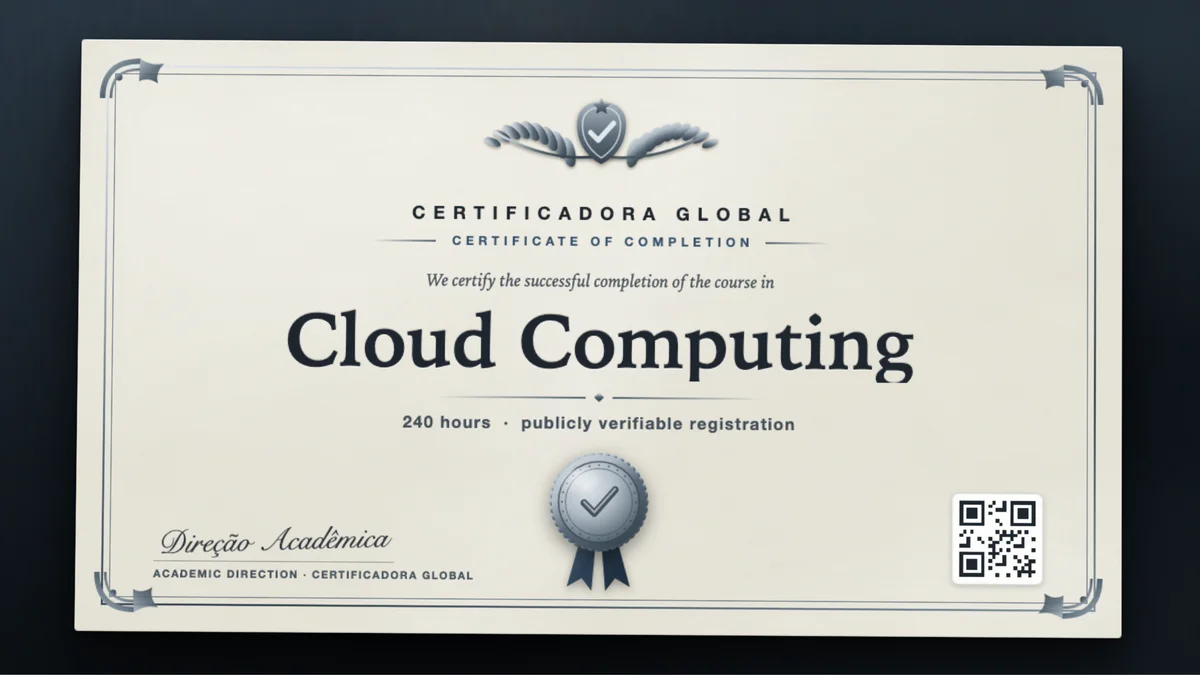 Cover of the Cloud Computing course