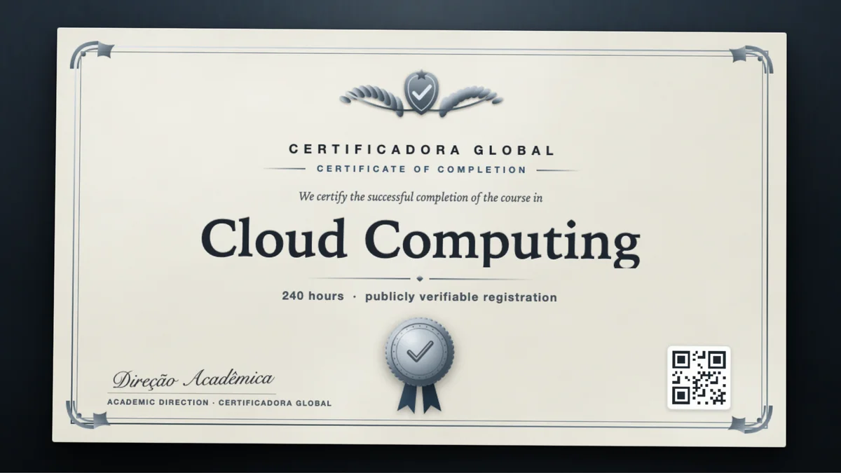 Cover of the Cloud Computing course