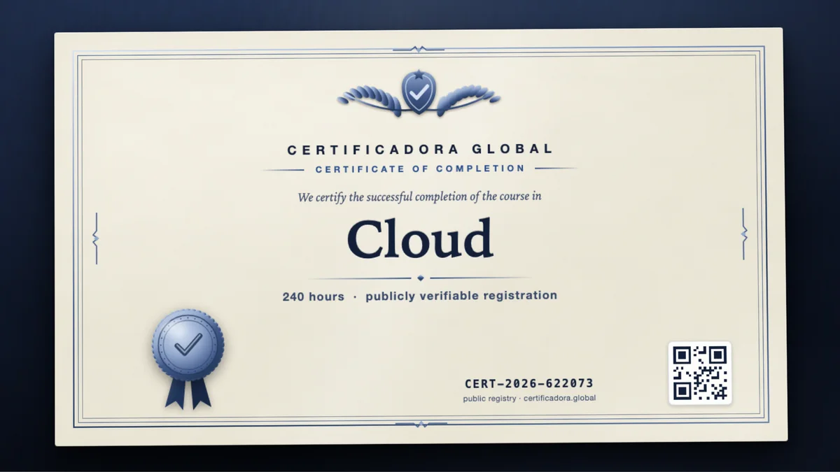 Cover of the Cloud course