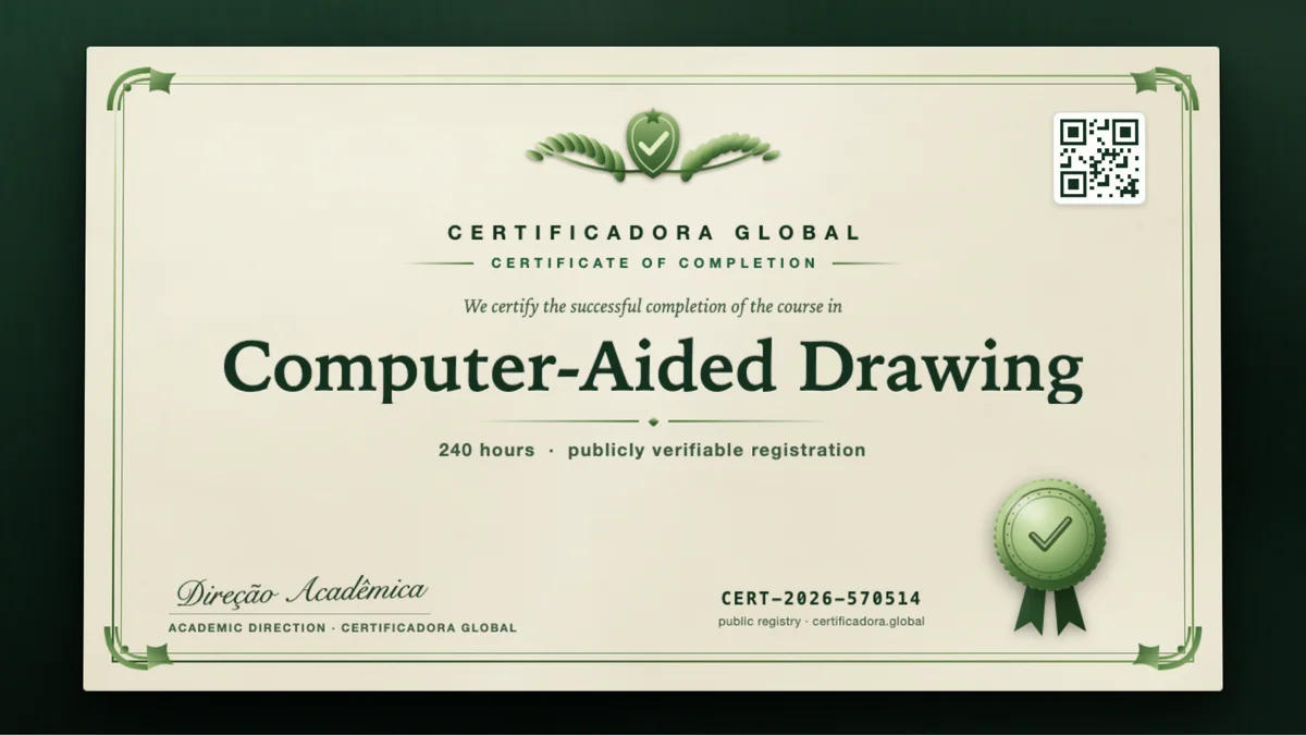 Cover of the Computer-Aided Drawing course