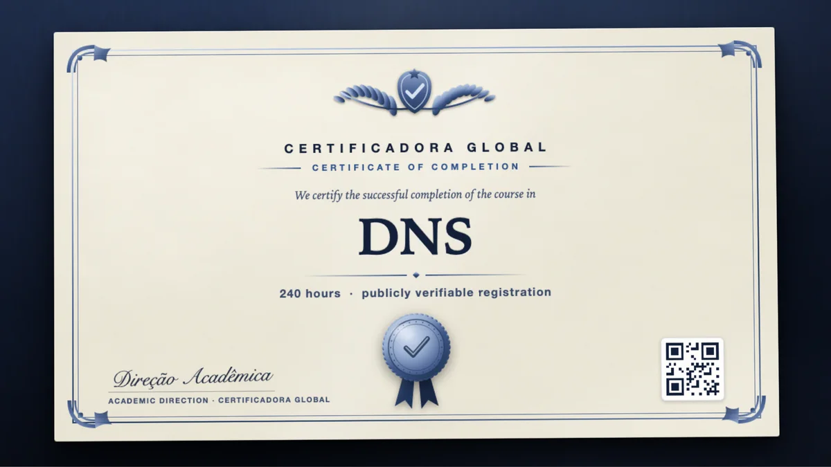 Cover of the DNS course