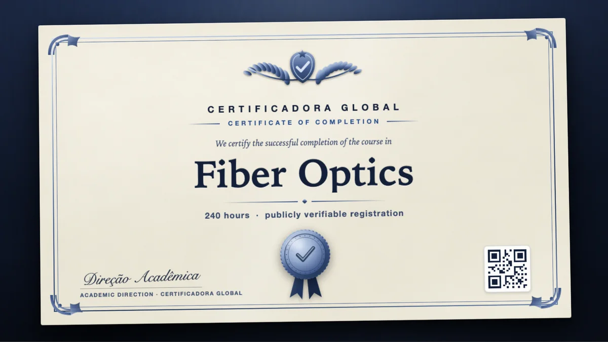 Cover of the Fiber Optics course