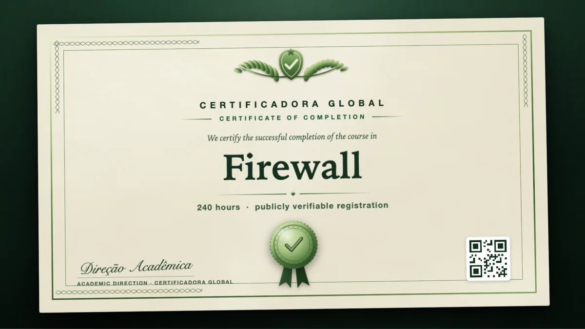 Cover of the Firewall course