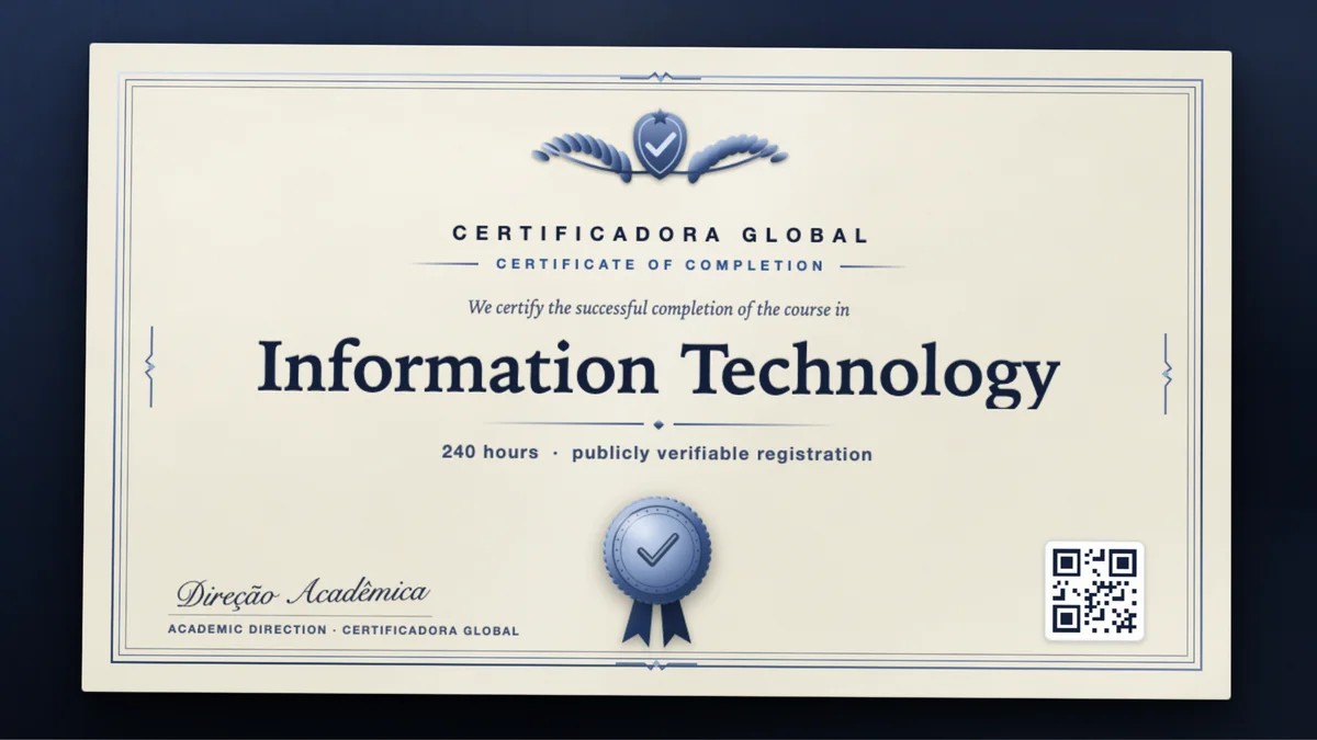 Cover of the Information Technology course