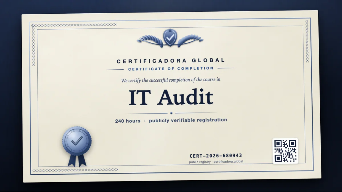 Cover of the IT Audit course