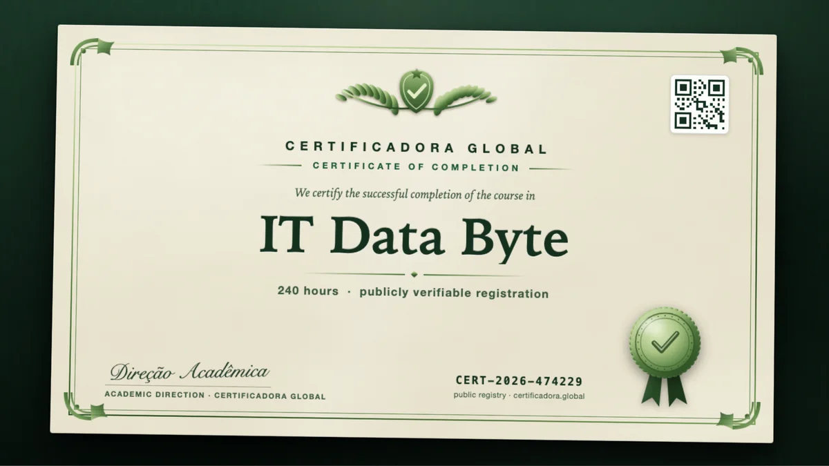 Cover of the IT Data Byte course