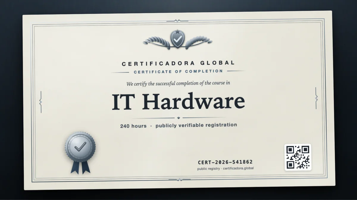Cover of the IT Hardware course