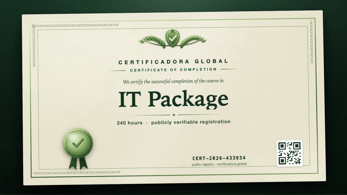 Cover of the IT Package course