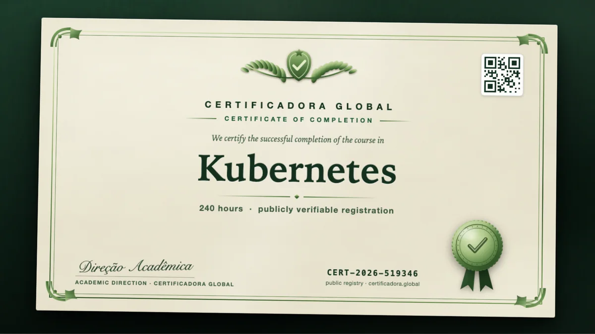 Cover of the Kubernetes course