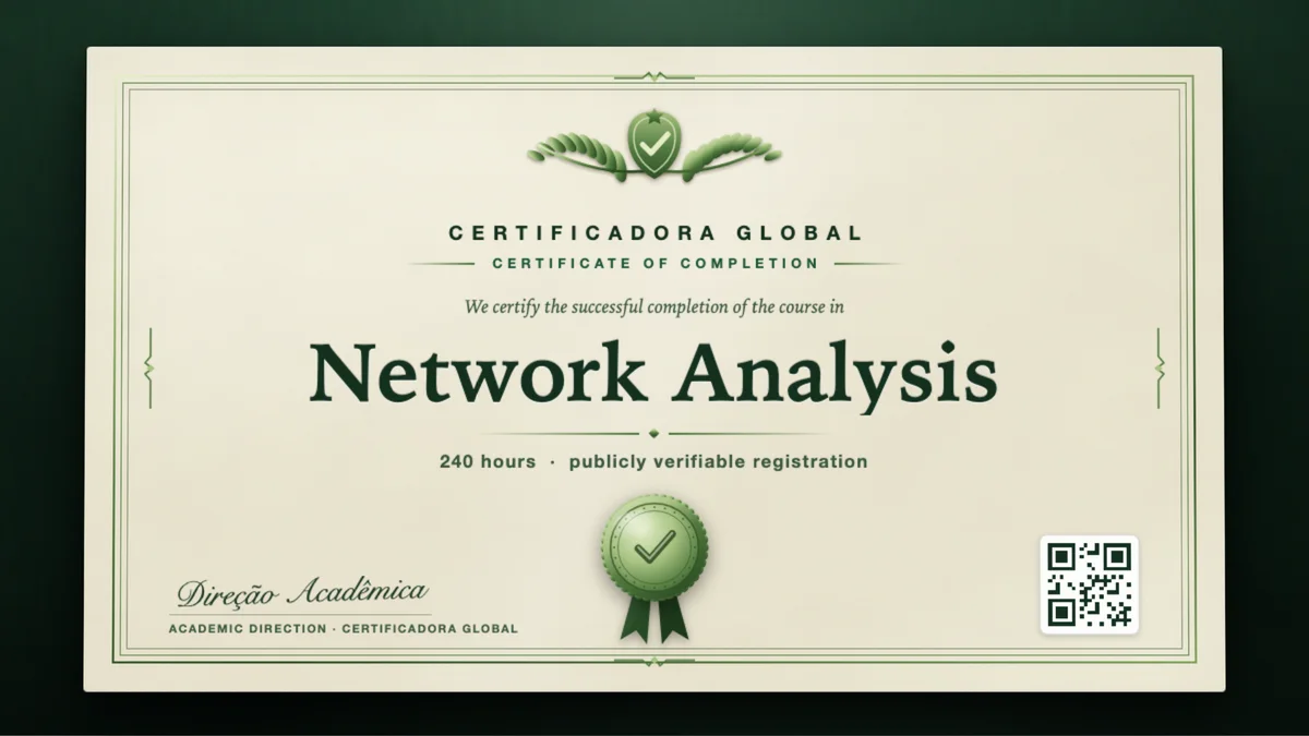 Cover of the Network Analysis course