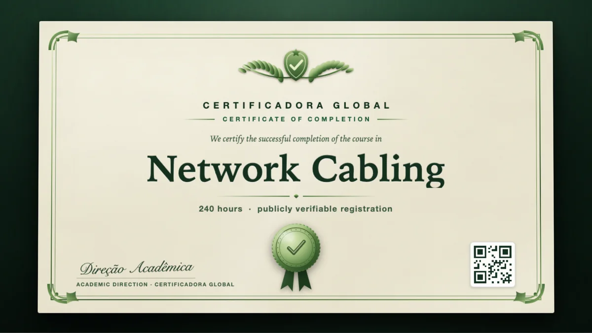 Cover of the Network Cabling course