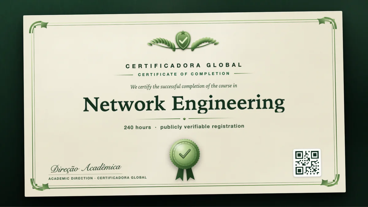 Cover of the Network Engineering course