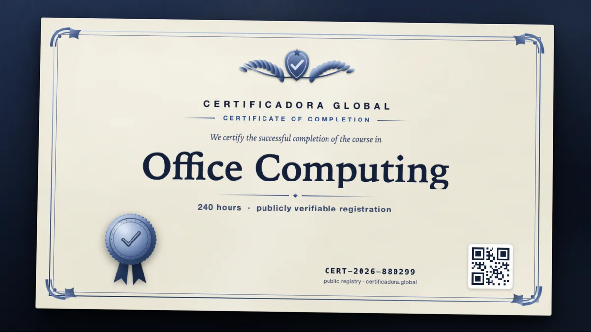 Cover of the Office Computing course