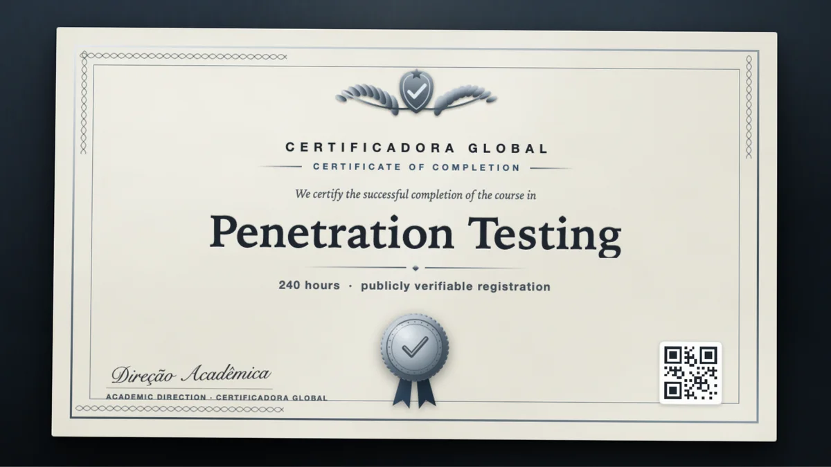 Cover of the Penetration Testing course