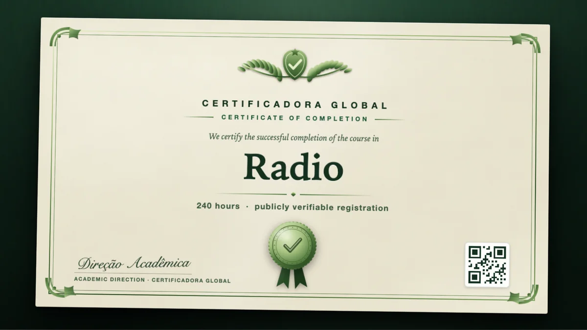 Cover of the Radio course