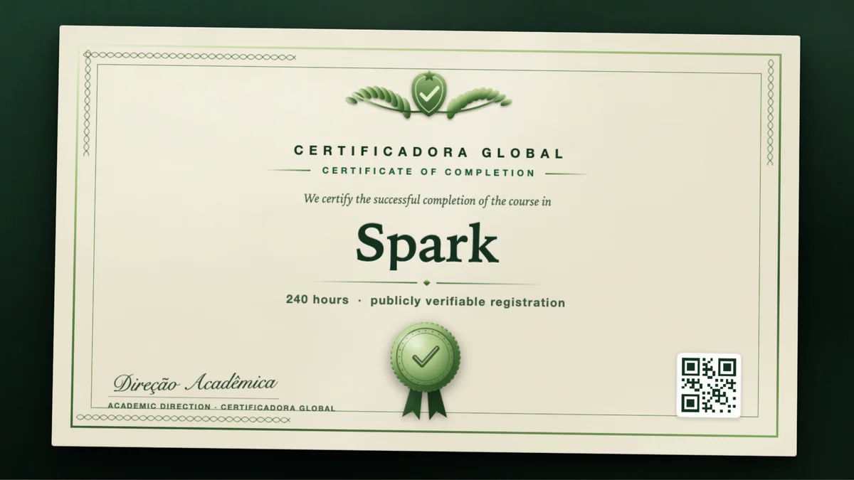 Cover of the Spark course