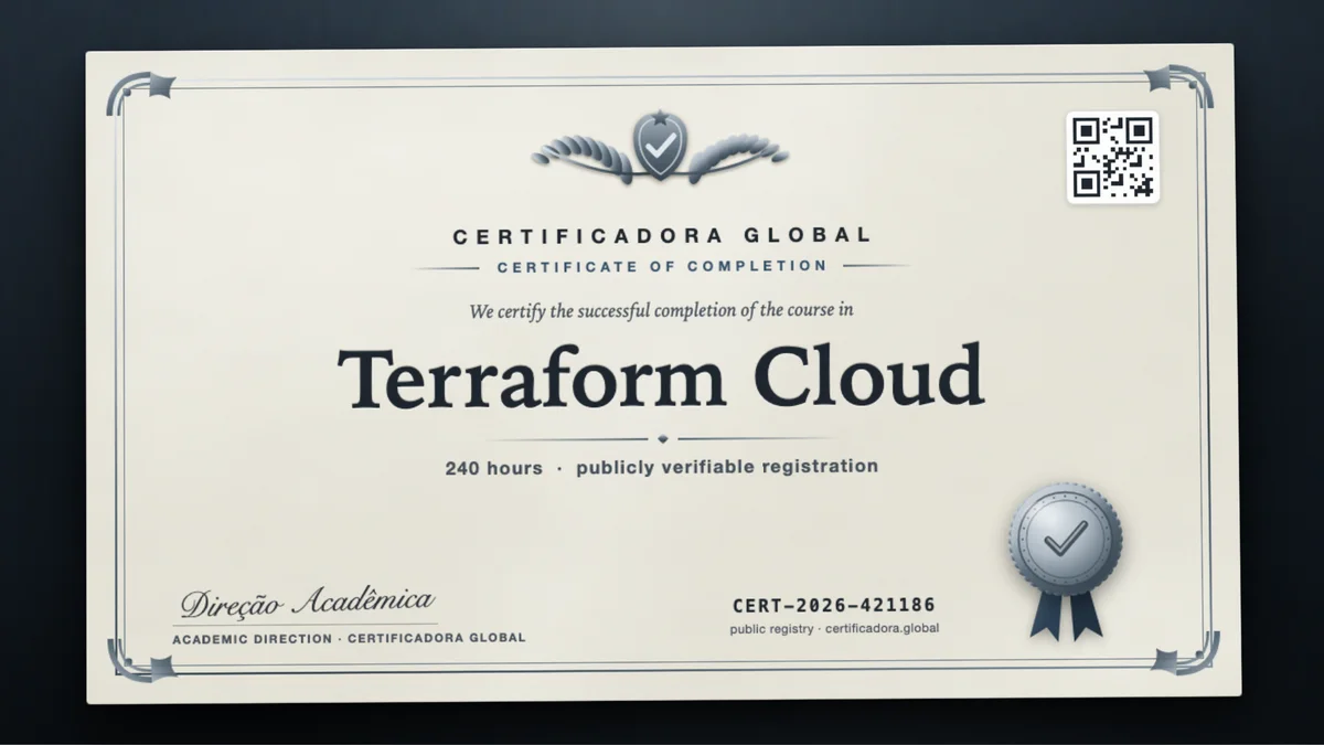 Cover of the Terraform Cloud course