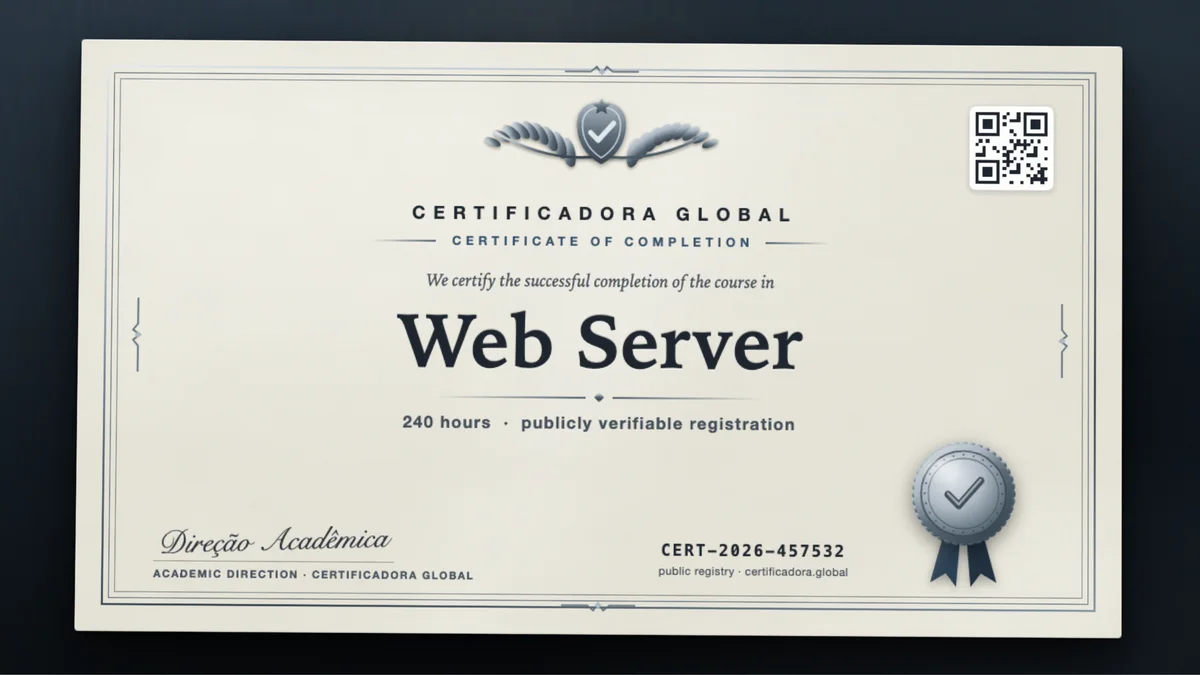 Cover of the Web Server course