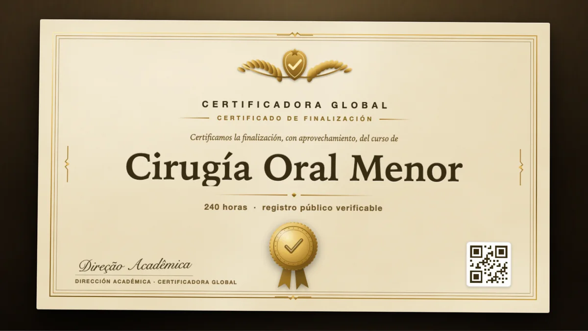 Portada del curso Cirugía Oral Menor