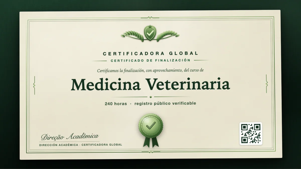 Portada del curso Medicina Veterinaria