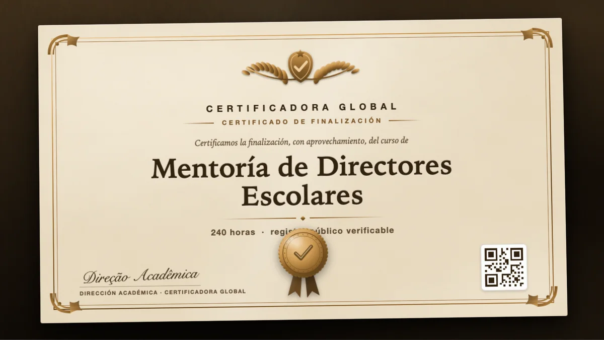 Portada del curso Mentoría de Directores Escolares
