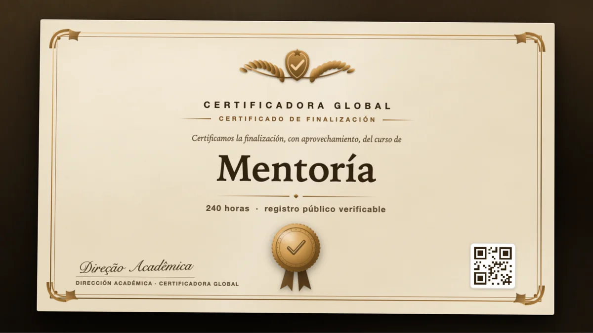 Portada del curso Mentoría