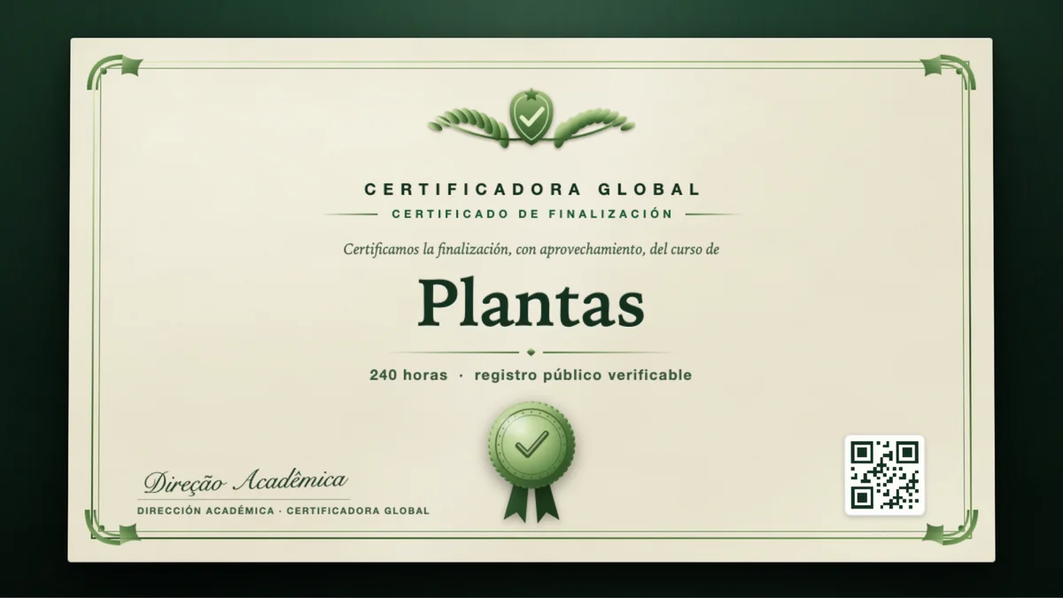 Portada del curso Plantas