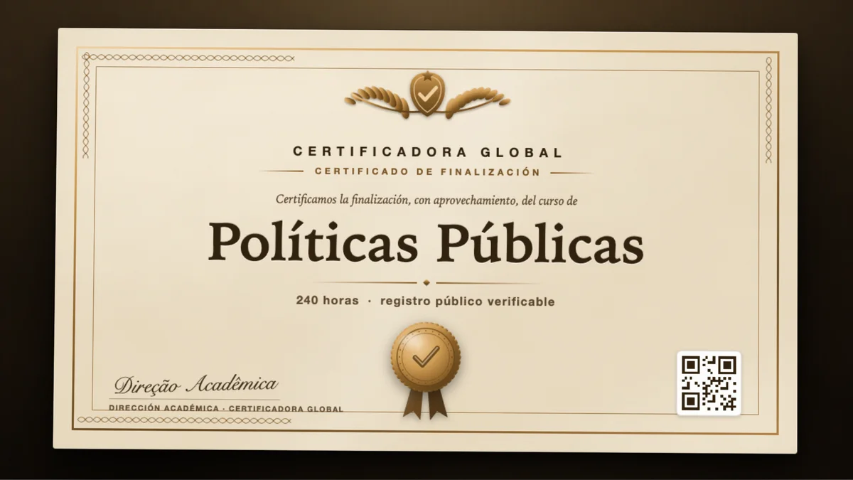 Portada del curso Políticas Públicas