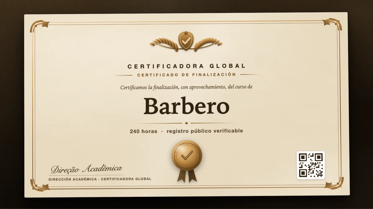 Portada del curso Barbero