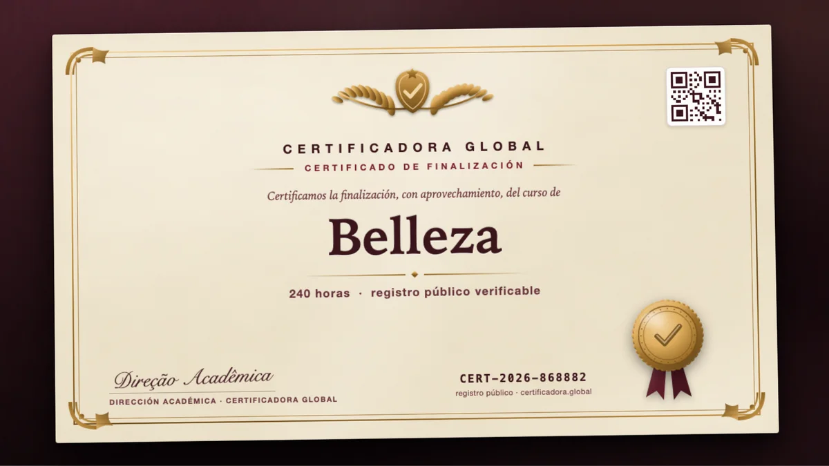 Portada del curso Belleza