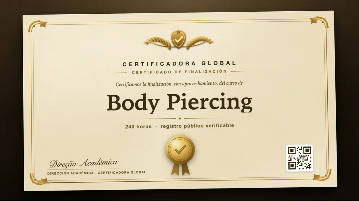 Portada del curso Body Piercing