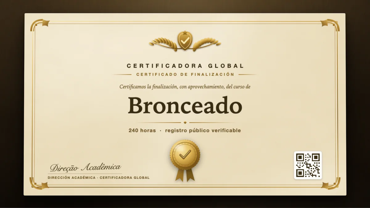 Portada del curso Bronceado