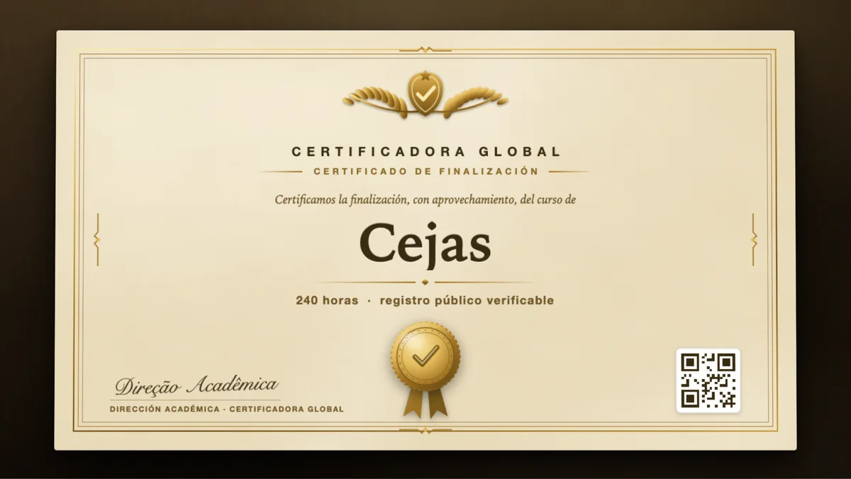 Portada del curso Cejas