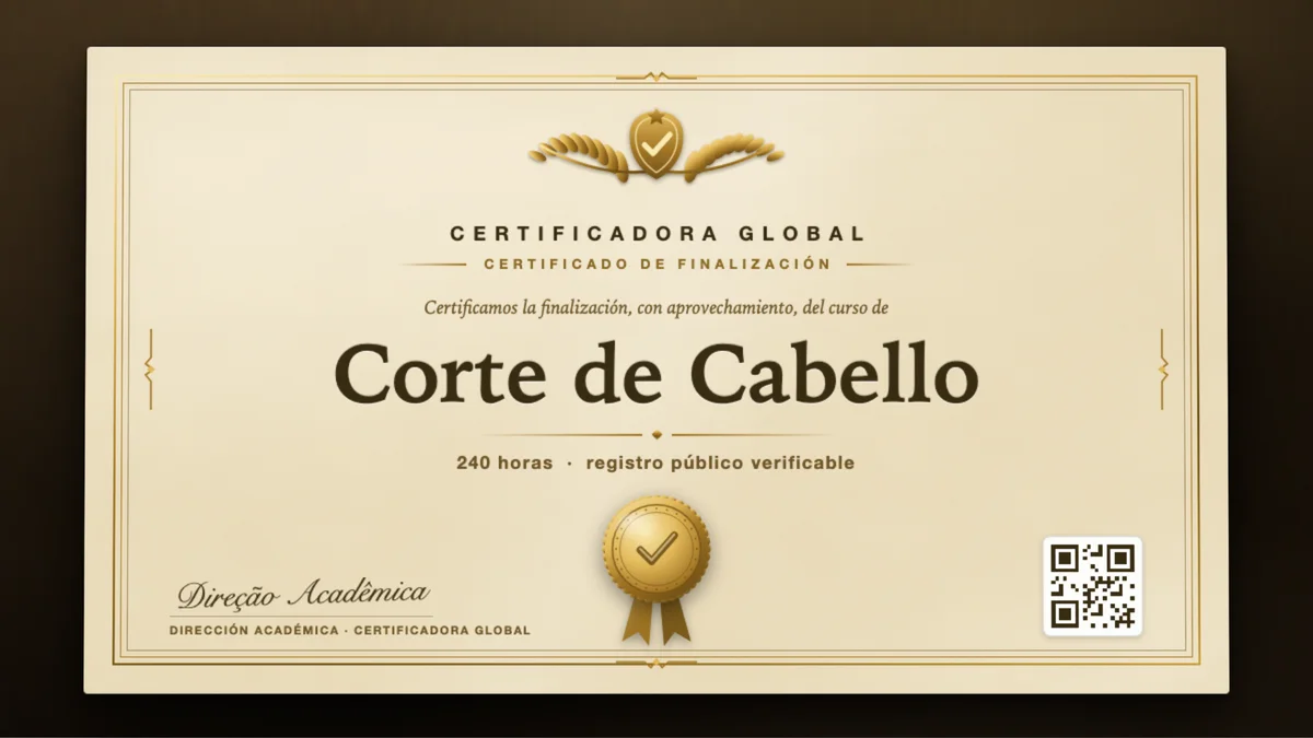 Portada del curso Corte de Cabello