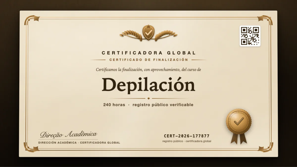 Portada del curso Depilación