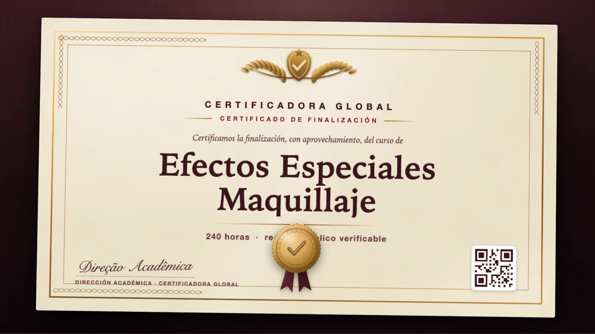 Portada del curso Efectos Especiales Maquillaje