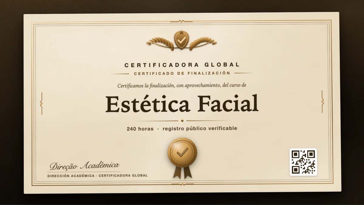 Portada del curso Estética Facial