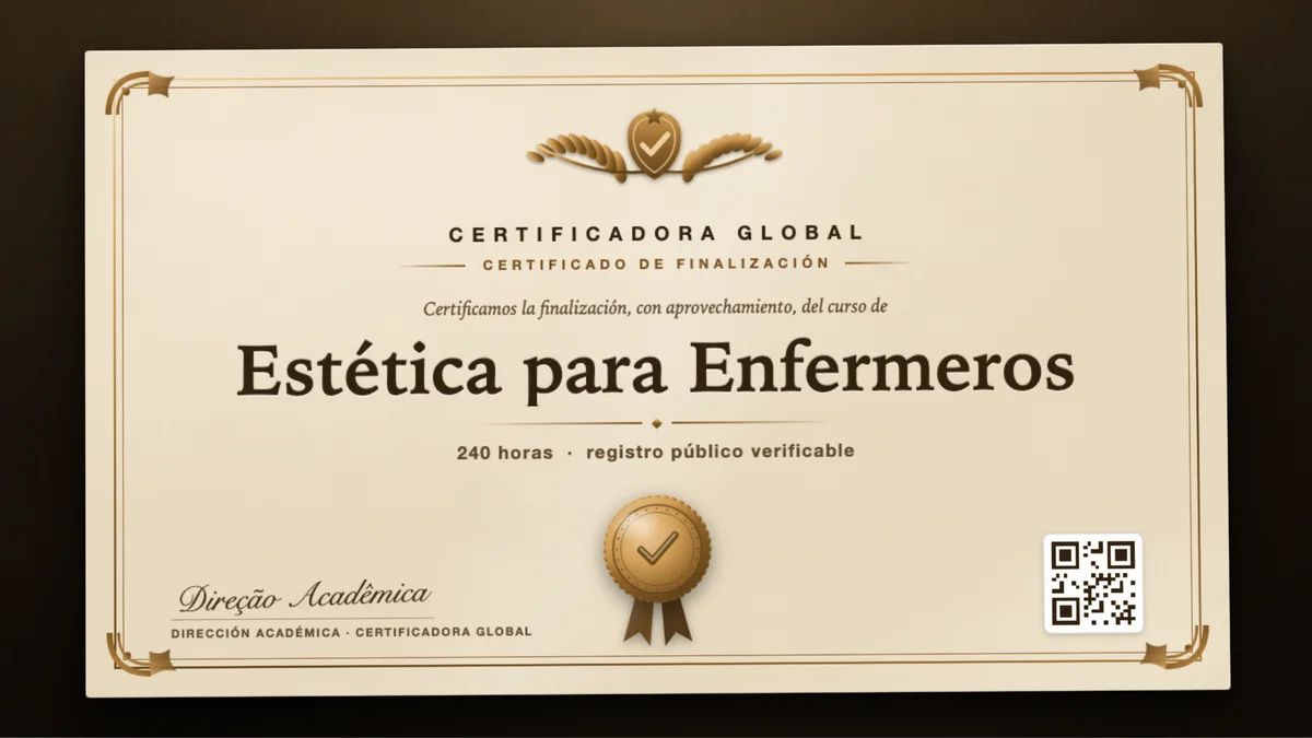 Portada del curso Estética para Enfermeros