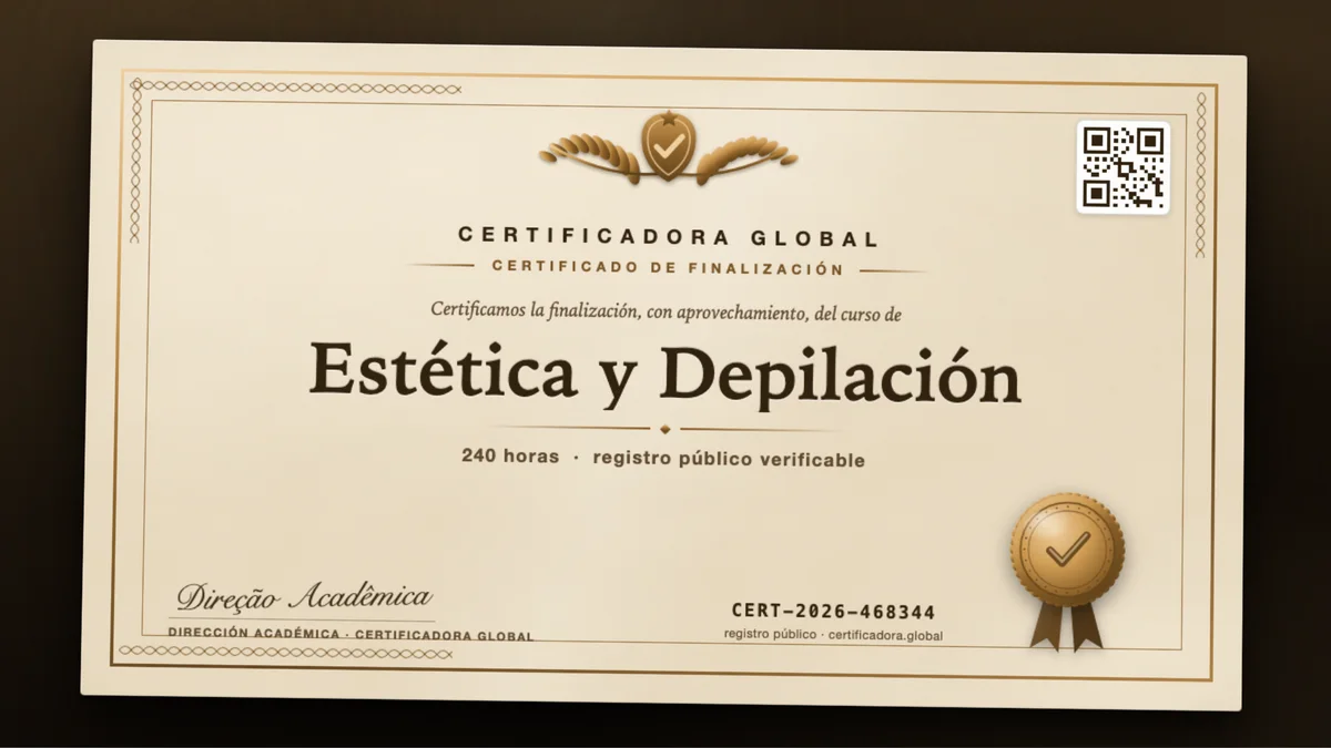 Portada del curso Estética y Depilación